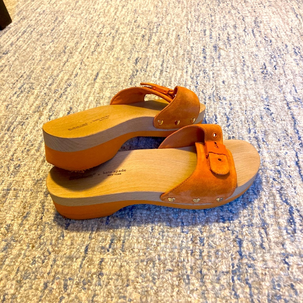 Kate Spade Dr. Scholl’s suede.